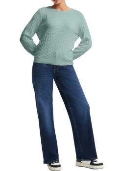 Strickpullover türkis