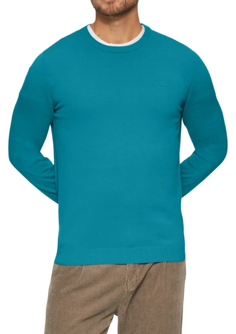Strickpullover türkis