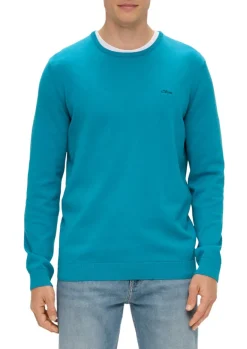 Strickpullover türkis
