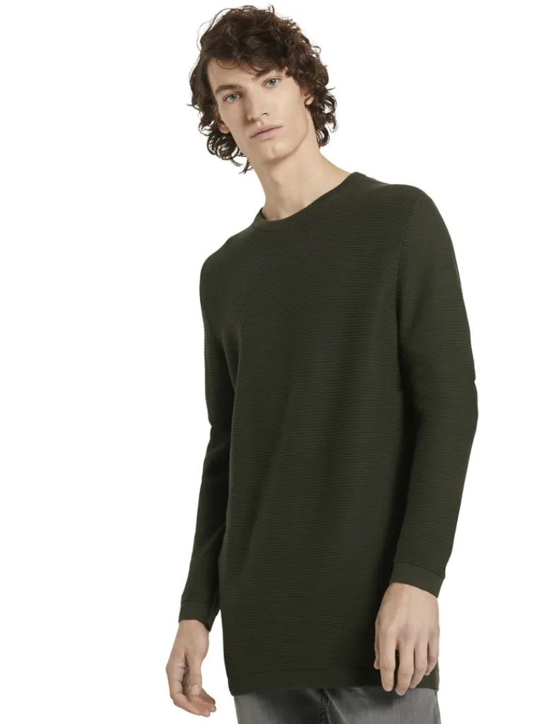 Strickpullover woodland green