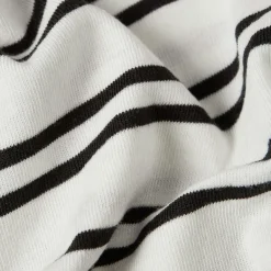 Stripe eyben slim v t 2.0 wmn milk-dk black double stripe