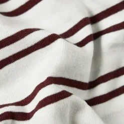 Stripe eyben slim v t 2.0 wmn milk-maroon double stripe