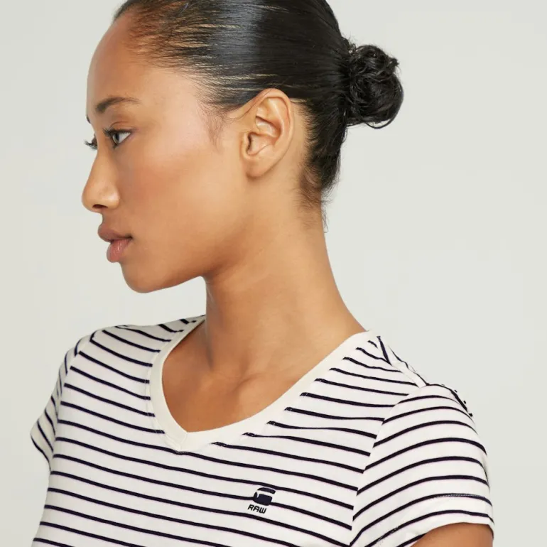 Stripe eyben slim v t 2.0 wmn osaka blue highlight stripe