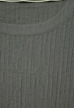 Struktur Blusenshirt cool khaki