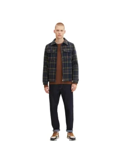 Strukturierter Pullover light wood brown