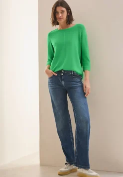 Strukturpullover iced neon green