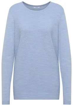 Strukturpullover mountain heather melange