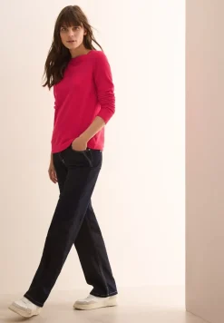 Strukturshirt granita red
