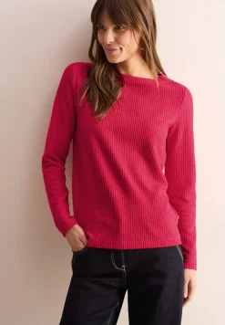 Strukturshirt granita red