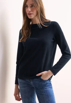 Strukturshirt universal blue