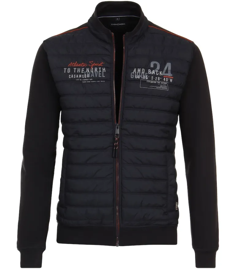 Sweatjacke blau