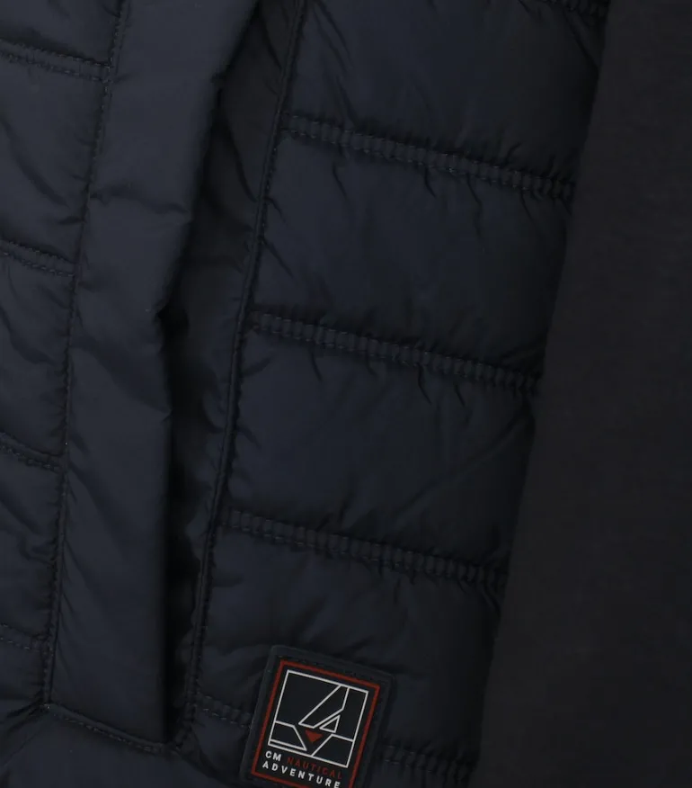 Sweatjacke blau