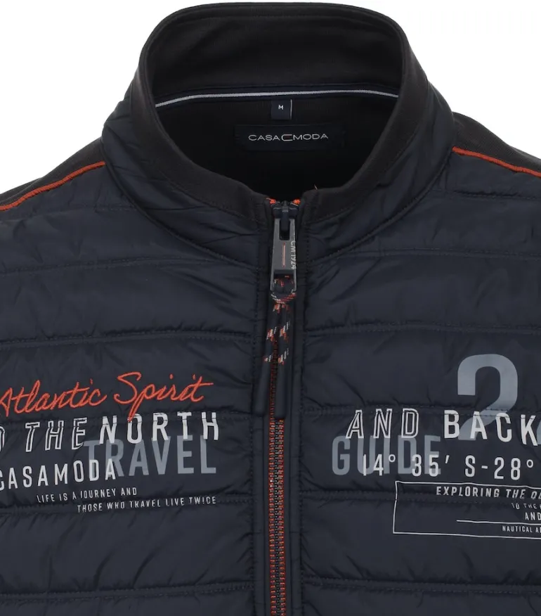 Sweatjacke blau
