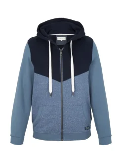Sweatjacke china blue injected stripe