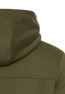Sweatjacke mit Kapuze forest green