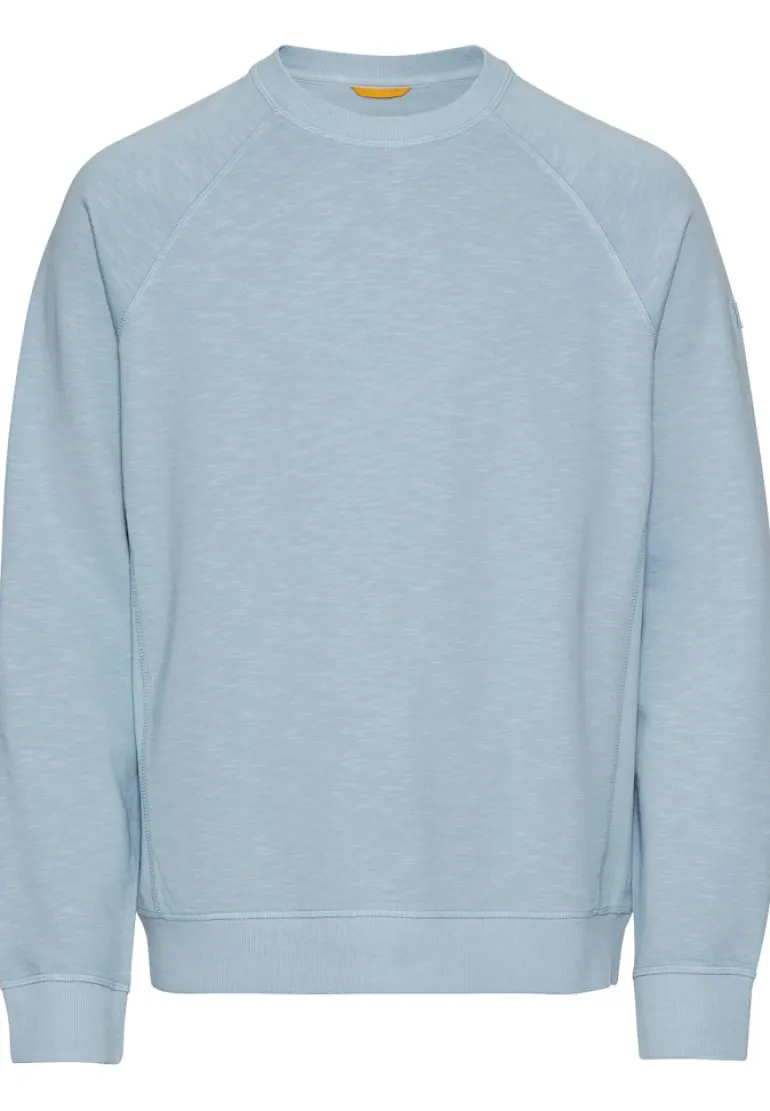 Sweatshirt aus reiner Baumwolle smoke blue