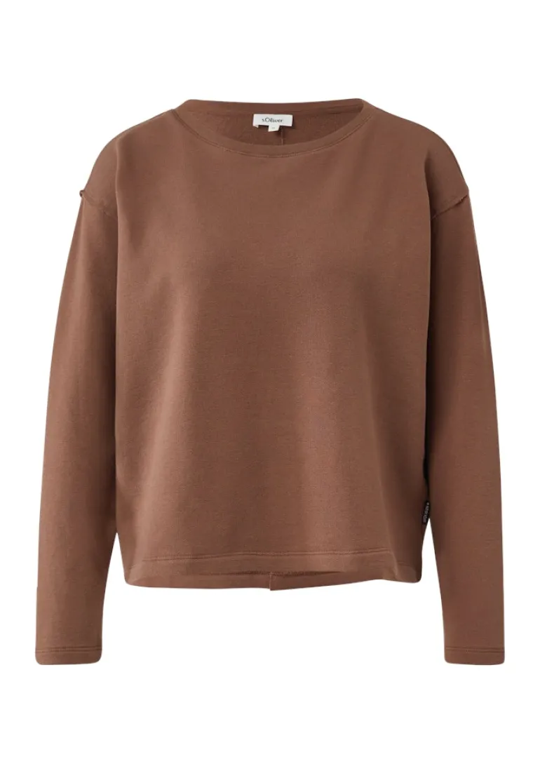 Sweatshirt braun