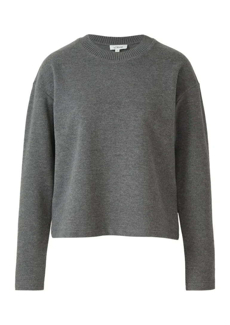 Sweatshirt grau