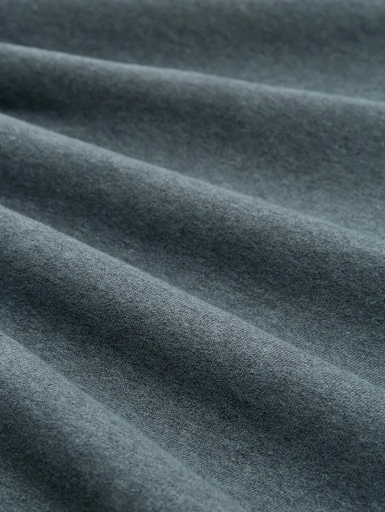 Sweatshirt in Melange-Optik grey mint navy structure