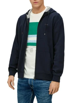 Sweatshirt Jacke blau
