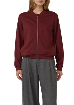 Sweatshirt Jacke rot