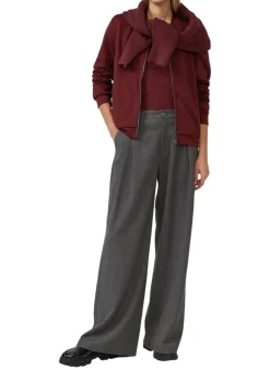 Sweatshirt Jacke rot