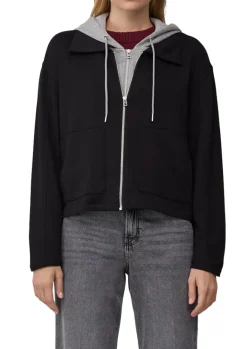 Sweatshirt Jacke schwarz