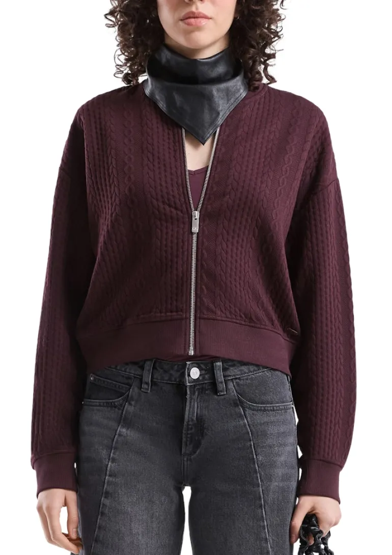 Sweatshirt lila