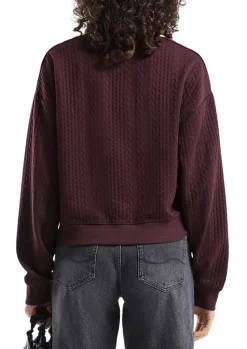 Sweatshirt lila
