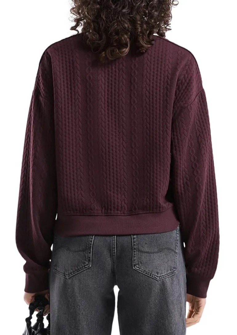 Sweatshirt lila