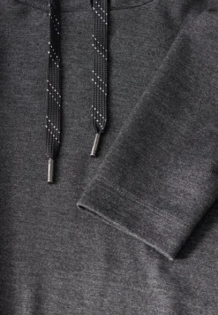 Sweatshirt mit Kapuze charcoal grey melange