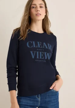 Sweatshirt mit Wording urban dark blue