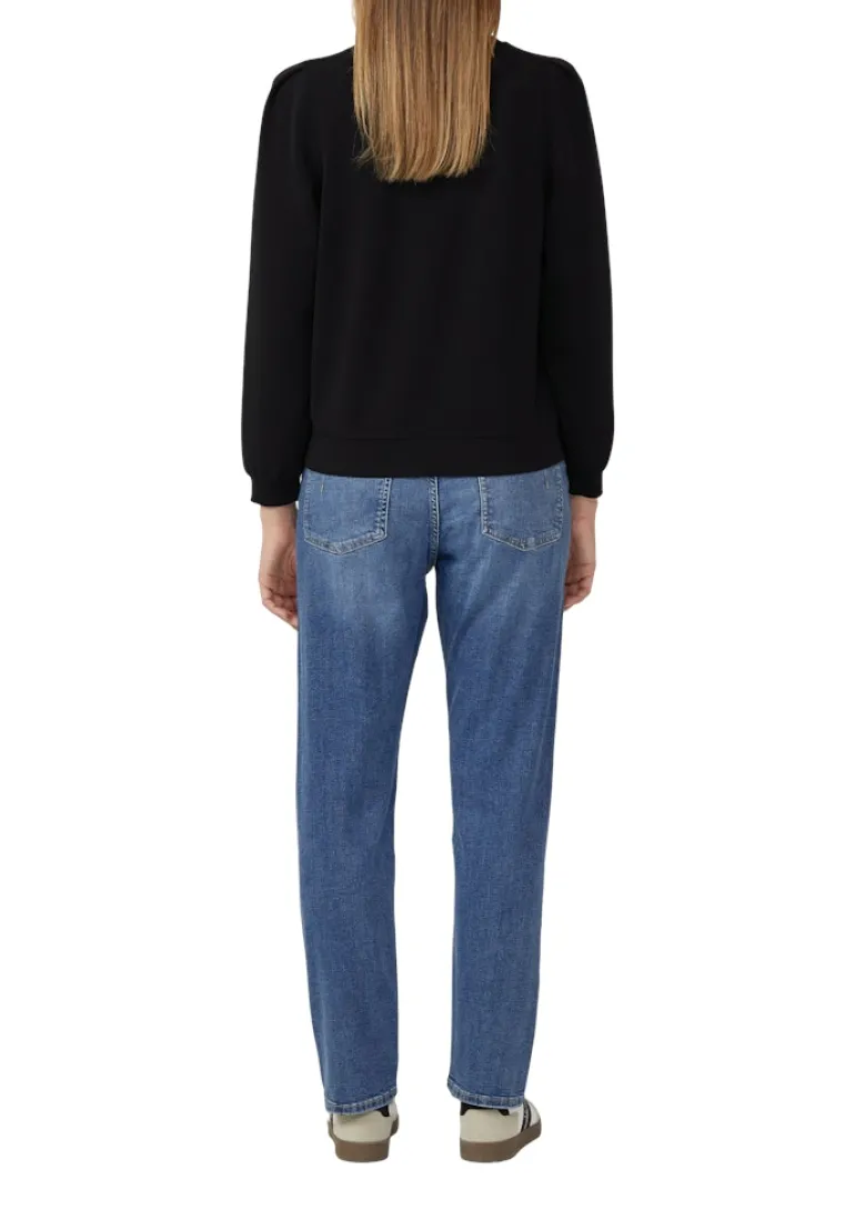 Sweatshirt schwarz