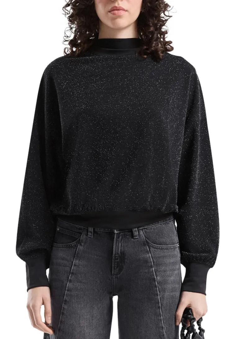 Sweatshirt schwarz