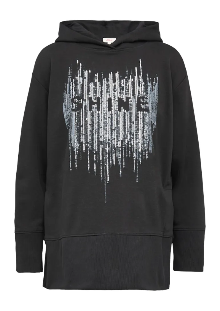 Sweatshirt schwarz