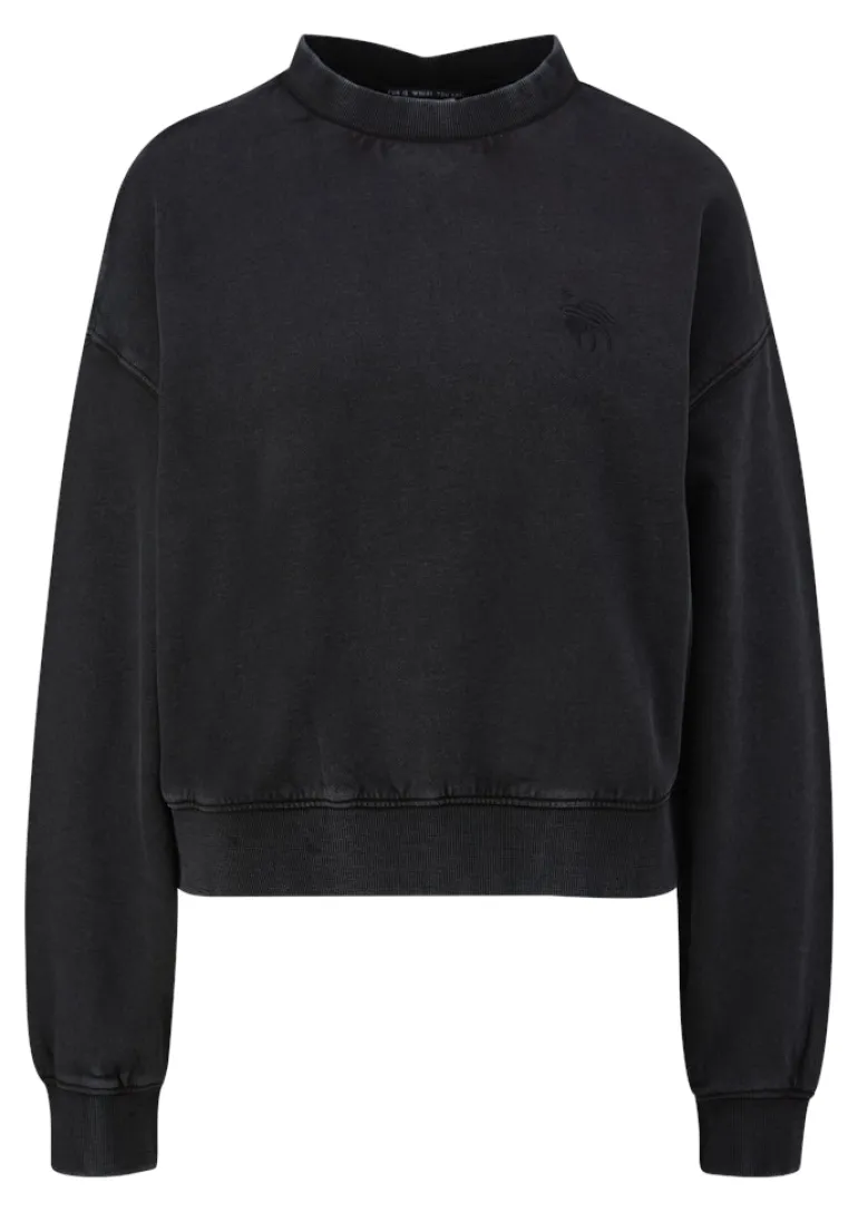 Sweatshirt schwarz