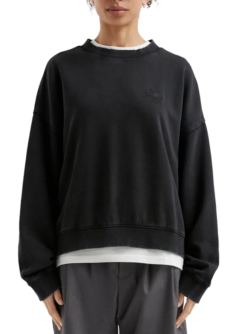Sweatshirt schwarz