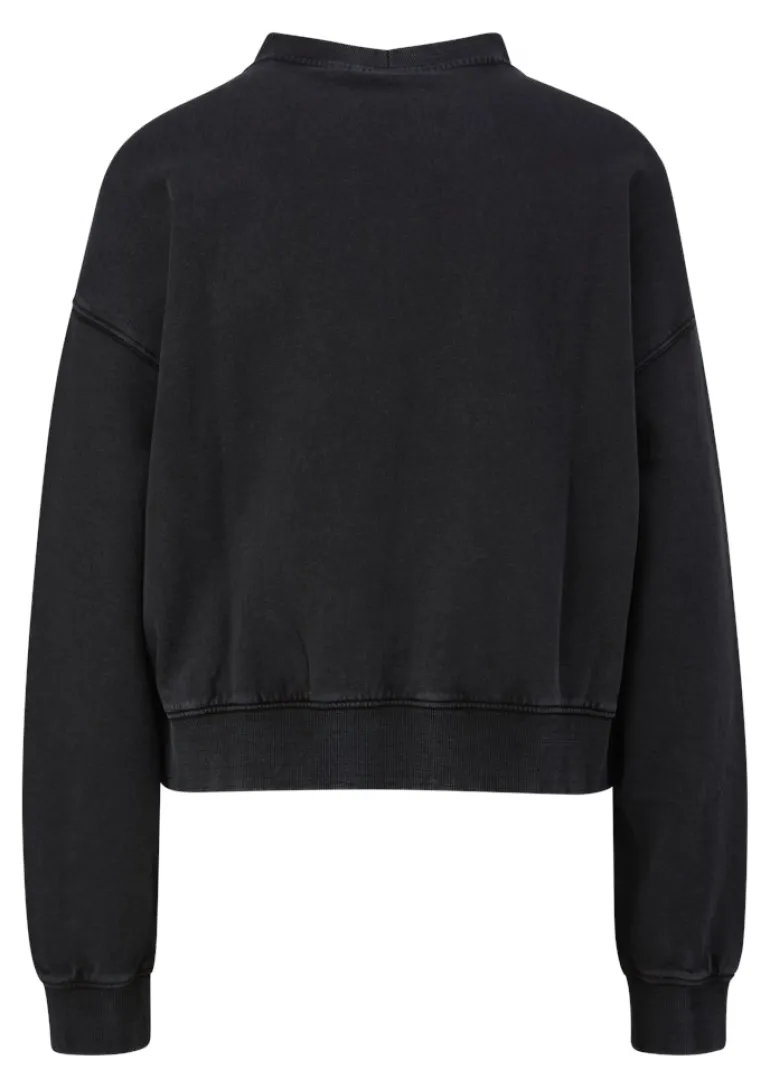 Sweatshirt schwarz