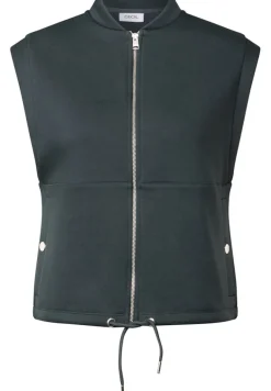 Sweat Weste slate khaki