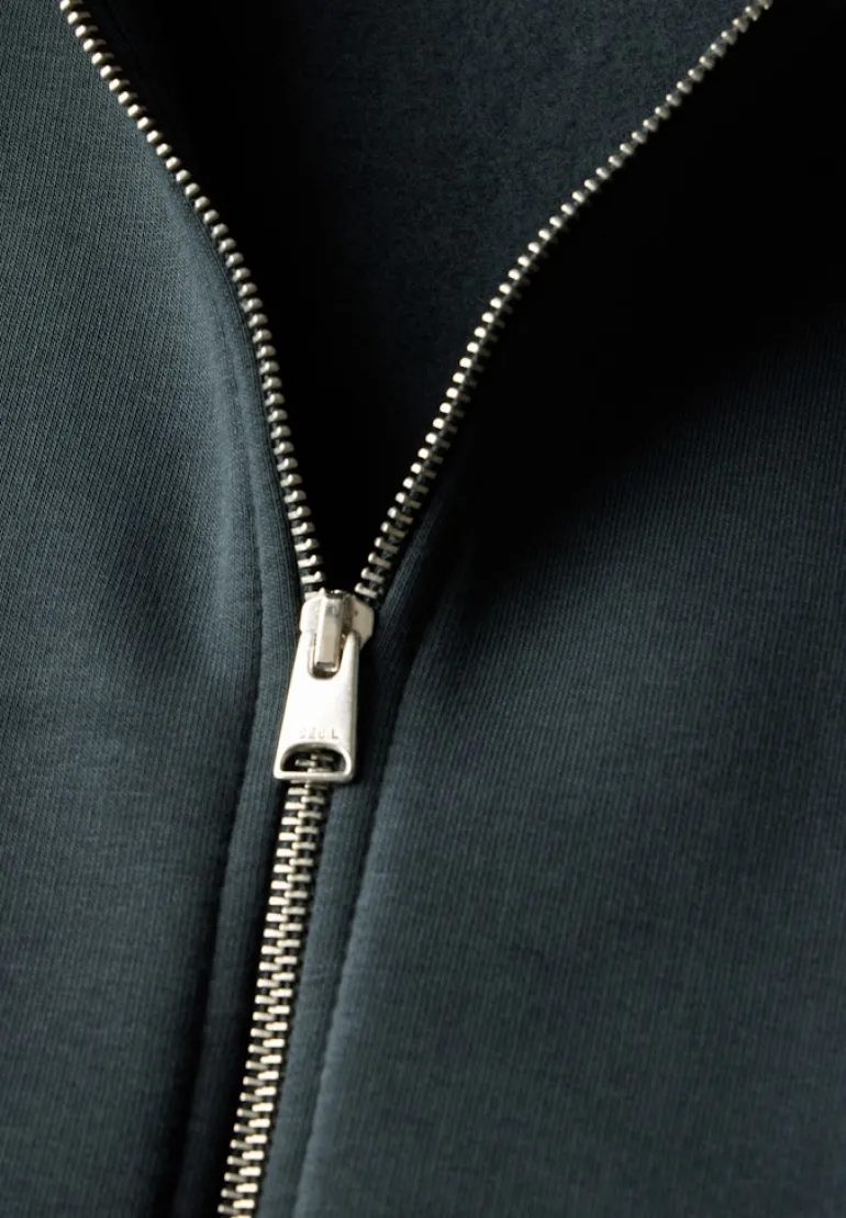 Sweat Weste slate khaki