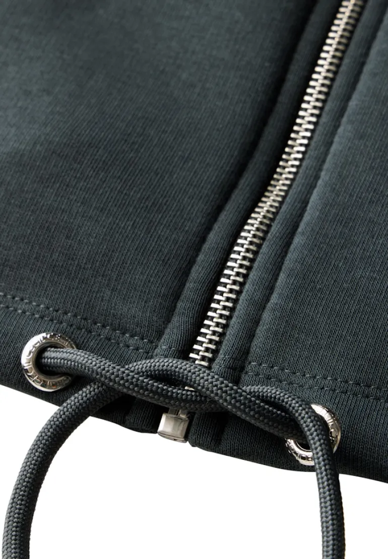 Sweat Weste slate khaki