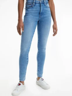 SYLVIA HR SPR SKNY BF1232 denim medium