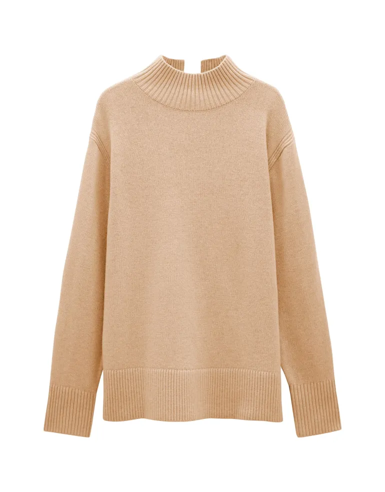 Tahila cashmere cream melange