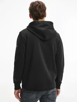 TECHNICAL ZIP THROUGH HOODIE ck black1