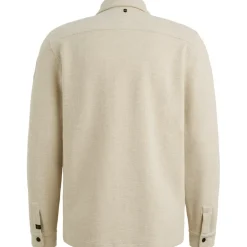 The Jones Jersey Waffle/overshirt 2 bone white