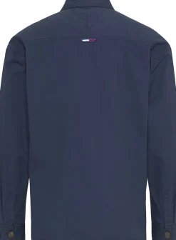 TJM CLASSIC SOLID OVERSHIRT twilight navy