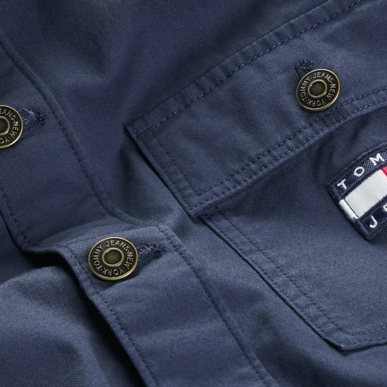 TJM CLASSIC SOLID OVERSHIRT twilight navy