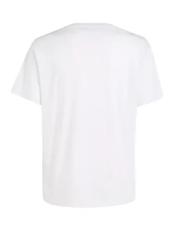 TJM CLSC RWB CHEST LOGO TEE white