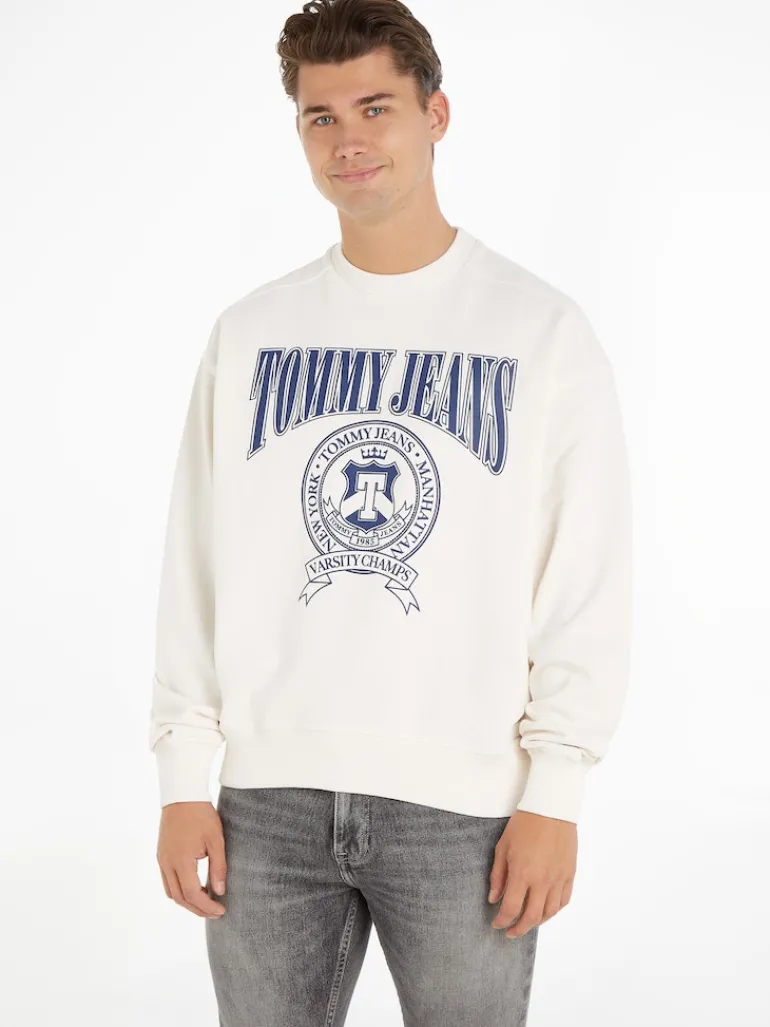 TJM COMFORT VARSITY CREW ancient white