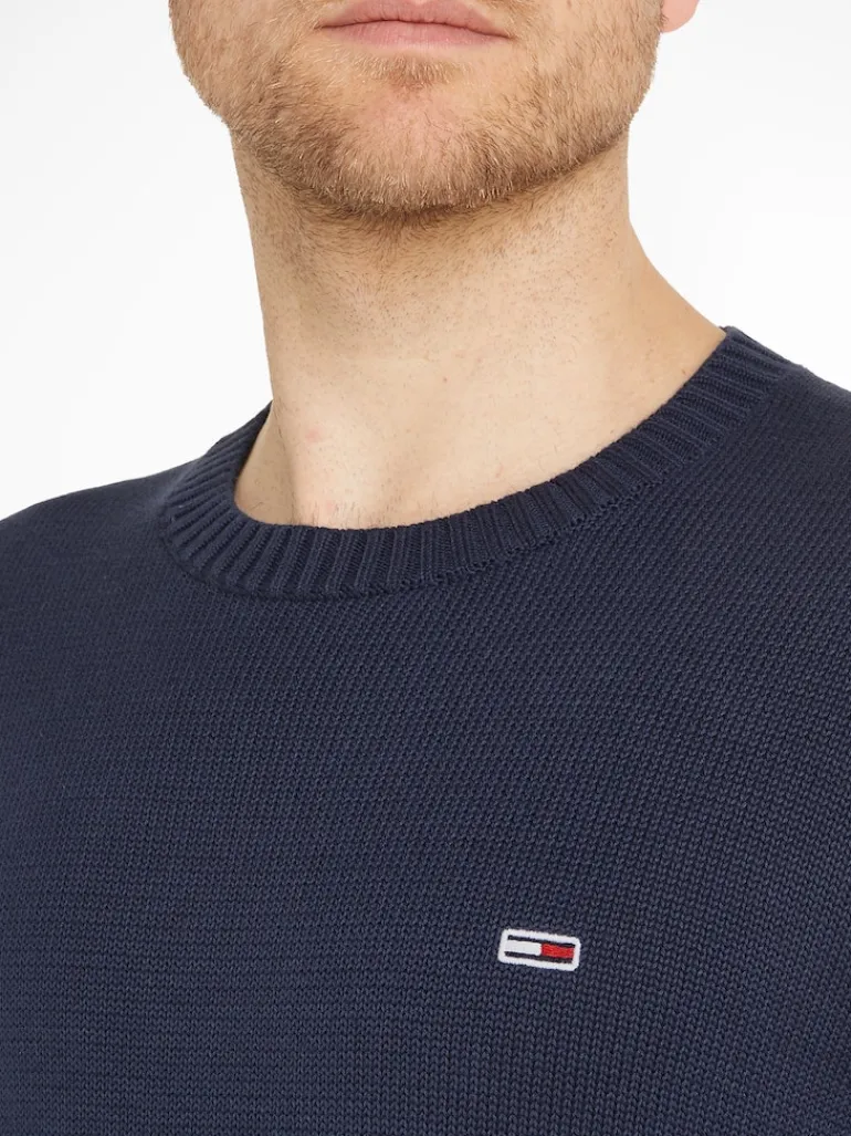 TJM ESSENTIAL CREW NECK SWEATER twilight navy